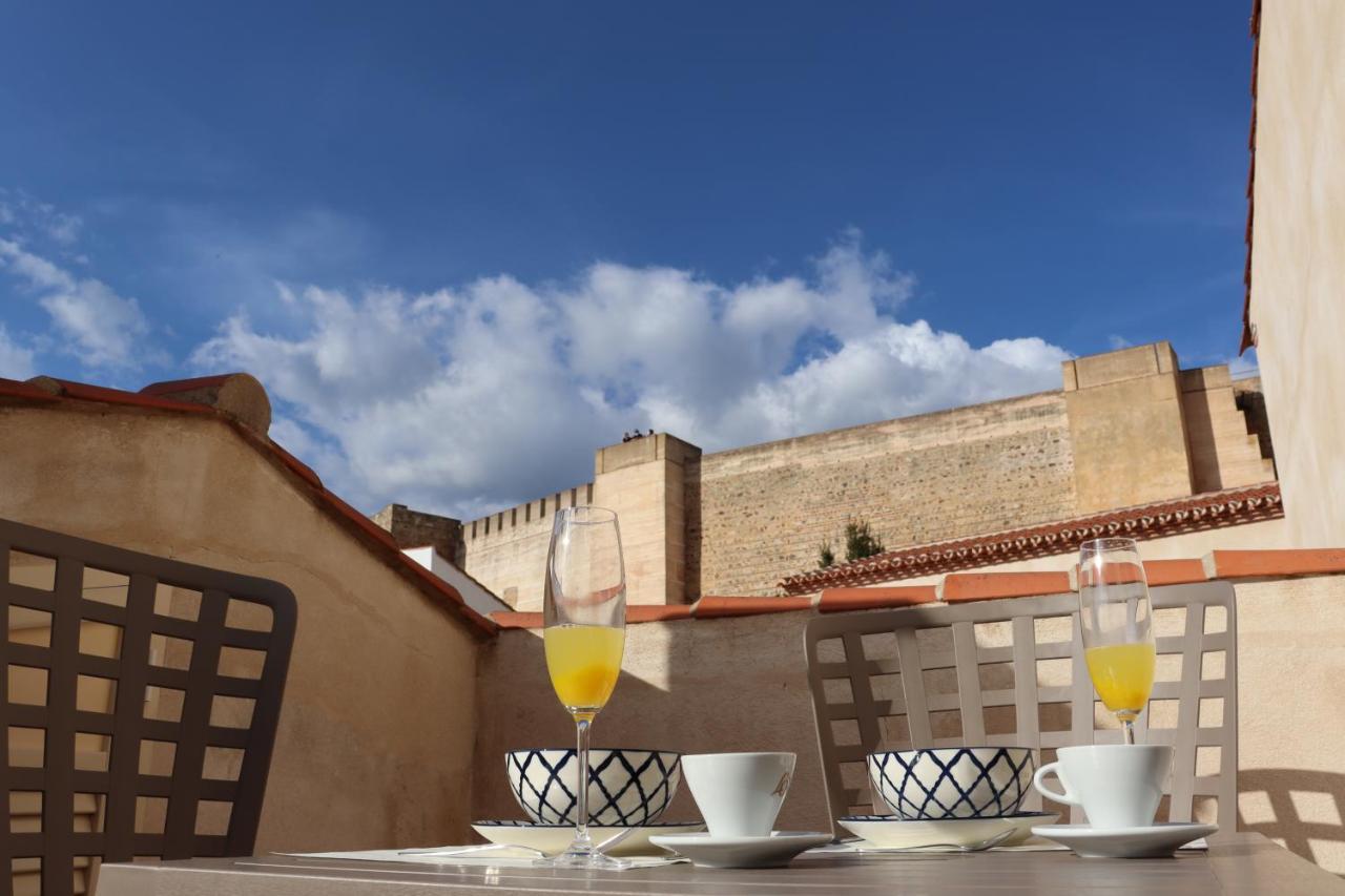 Hotel Palacio Conde Del Alamo Aroche Kültér fotó